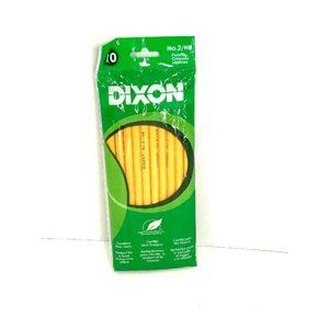 Dixon Pencils No.2 Real Wood HB 10 Pack